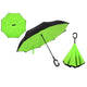 Oiko Store  Green Reverse Folding Umbrella