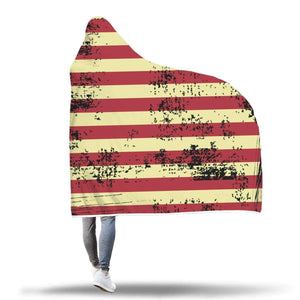 wc-fulfillment Hooded Blanket Awesome American Flag Hooded Blanket