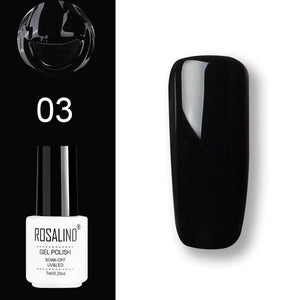 ROSALIND Gel Polish Set UV Vernis Semi Permanent Primer Top Coat 7ML Poly Gel Varnish Nail Art Manicure Gel Lak PolishesNails