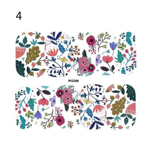 Geometric Nail Water Decals Line Dreamcacher Heart Moon Nail Disign Water Stickers For Nails DIY Nails Art Nail Polish Stickers