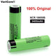 100% New Original NCR18650B 3.7 v 3400mah 18650 Lithium Rechargeable Battery For Flashlight batteries