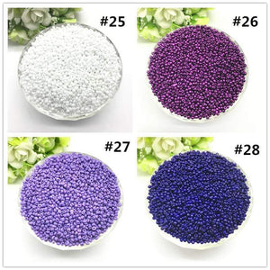 1000pcs 2mm Charm Czech Glass Seed Beads DIY Bracelet Necklace For Jewelry Making Accessories