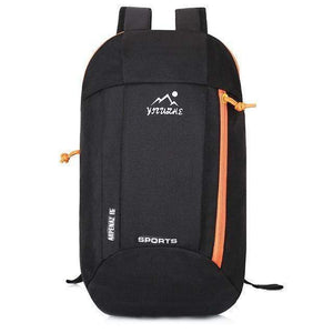 Oiko Store  10C Black 10L Outdoor Sports Light Weight Waterproof Backpack Travel Hiking Bag Zipper Adjustable Belt Camping Knapsack Men Women Child