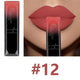 Oiko Store  12 Hot Sales Waterproof Nude Matte Velvet Glossy Lip Gloss Lipstick Lip Balm Sexy Red Lip Tint 21 Colors Women Fashion Makeup Gift