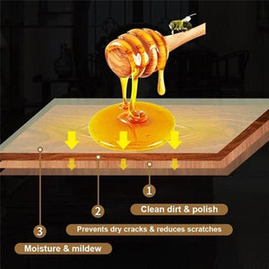 MINTIML-BEEWAX  85g Natural beeswax furniture care polishing Wood Seasoning Beewax Furniture Home Cleaning wax #3D10 (Other)