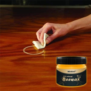 MINTIML-BEEWAX  85g Natural beeswax furniture care polishing Wood Seasoning Beewax Furniture Home Cleaning wax #3D10 (Other)
