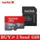 SanDisk Micro SD Card Memory Card 16GB 32GB 64GB 128GB MicroSD Max 80M/s Uitra C10 TF card C4 8G cartao de memoria