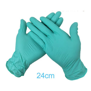 10/50/100PCS Wear-Resistant Durable Nitrile Disposable Gloves Rubber Latex Food Medical Household Cleaning Glove Isolating Virus