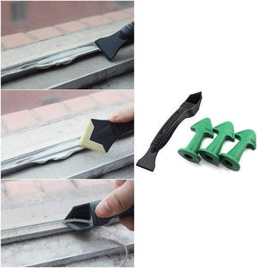 1set Finishing Durable Floor Clean Eco-friendly Caulking Construction Silicone Remover Caulk Finisher Smooth Scraper Grout Kit