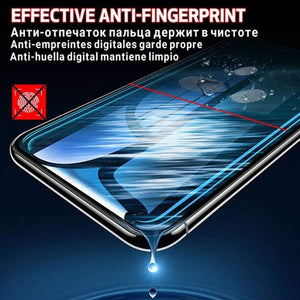 15D Full Cover Hydrogel Film For iPhone 11 Pro XR X XS MAX Screen Protector For iPhone 6S 6 7 8 Plus Soft Film Not Glass