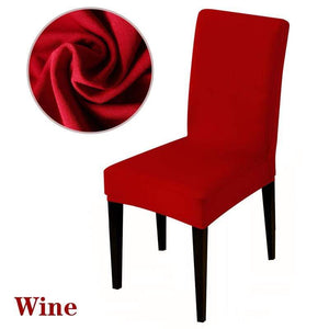 Universal size Stretch Chair Cover Big Elastic Seat Chair Covers Painting Slipcovers Restaurant Banquet Home Party Decoration