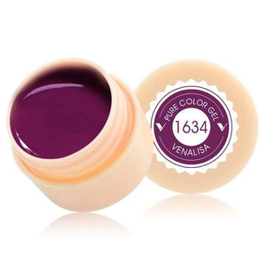 Oiko Store  1634 Venalisa UV Gel New 2019 Nail Art Tips Design Manicure 60 Color UV LED Soak Off DIY Paint Gel Ink UV Gel Nail Polishes Lacquer