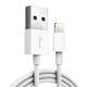 Oiko Store  1m 2m 3m USB Charge Cable For iPhone 7 8 Plus X XS Max XR Fast Charging USB Data Cable For iPhone 5 5S SE 6 6S Plus Charger Wire