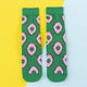 Women Socks Funny Cute Cartoon Fruits Banana Avocado Lemon Egg Cookie Donuts Food Happy Japanese Harajuku skateboard  Socks