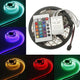 10M 600LEDS 3528 SMD RGB 2X 5M LED light strip + 44 Key IR Remote Controller Wholesale Drop Shipping