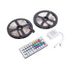10M 600LEDS 3528 SMD RGB 2X 5M LED light strip + 44 Key IR Remote Controller Wholesale Drop Shipping