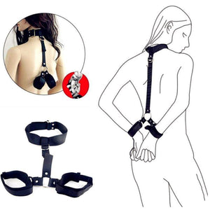 BDSM Bondage Restraint Bondage Fetish Slave Handcuffs & Ankle Cuffs Adult Erotic Sex Toys For Woman Couples Games Sex Products