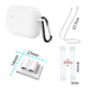 4 in 1 Accessories For AirPods Pro Case Cover AirPods 2 Luxury Guard Silicone Air Pods Pro Case for Apple AirPods Pro Case Cute