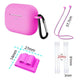 4 in 1 Accessories For AirPods Pro Case Cover AirPods 2 Luxury Guard Silicone Air Pods Pro Case for Apple AirPods Pro Case Cute