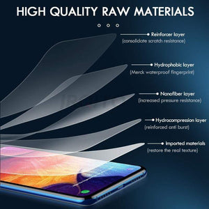 100D Hydrogel Film For Samsung Galaxy A50 A70 A10 A20 20E A30 A40 A60 A80 A90 Screen Protector For Samsung M10 M20 M30 Soft Film