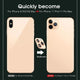 9D Full Lens Screen Protector For iPhone XS XR X Xs Max Camera Cover Case Change to For iPhone 11 Pro Max Tempered Glass Film