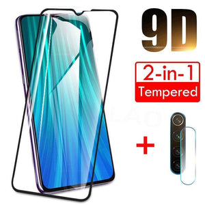 9D Tempered Glass for Xiaomi Redmi Note 8 7 8T Lens Camera Glass Screen Protector For Redmi 7 7A 8 8A For Redmi Note 8T 7 8 Pro