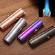 Grinding Wheel Compact Butane Jet Lighter Gas Torch Turbo Lighter Windproof Thunder Metal Cigar Lighter 1300 C GAS Fixed fire