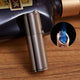 Grinding Wheel Compact Butane Jet Lighter Gas Torch Turbo Lighter Windproof Thunder Metal Cigar Lighter 1300 C GAS Fixed fire