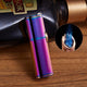 Grinding Wheel Compact Butane Jet Lighter Gas Torch Turbo Lighter Windproof Thunder Metal Cigar Lighter 1300 C GAS Fixed fire