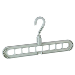 9-hole Clothes hanger organizer Space Saving Hanger multi-function folding magic hanger drying Racks Scarf clothes Storage