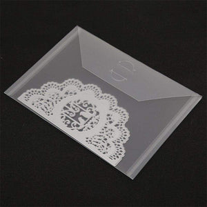 10-piece Set Transparent Portable Storage Bag Used To Store Metal Cutting Dies Clear Silicone Stamp Bump Template New Card Cover