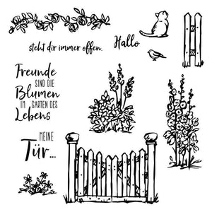 German Transparent Clear stamp and cutting dies DIY Silicone Seals Scrapbooking /Card Making/Photo Album Decoration