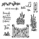 German Transparent Clear stamp and cutting dies DIY Silicone Seals Scrapbooking /Card Making/Photo Album Decoration