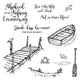 German Transparent Clear stamp and cutting dies DIY Silicone Seals Scrapbooking /Card Making/Photo Album Decoration