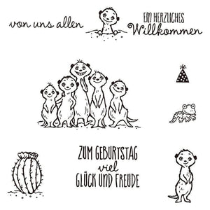 German Transparent Clear stamp and cutting dies DIY Silicone Seals Scrapbooking /Card Making/Photo Album Decoration