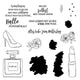 German Transparent Clear stamp and cutting dies DIY Silicone Seals Scrapbooking /Card Making/Photo Album Decoration