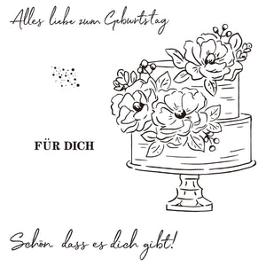 German Transparent Clear stamp and cutting dies DIY Silicone Seals Scrapbooking /Card Making/Photo Album Decoration