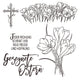 German Transparent Clear stamp and cutting dies DIY Silicone Seals Scrapbooking /Card Making/Photo Album Decoration