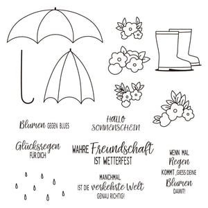 German Transparent Clear stamp and cutting dies DIY Silicone Seals Scrapbooking /Card Making/Photo Album Decoration