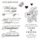 German Transparent Clear stamp and cutting dies DIY Silicone Seals Scrapbooking /Card Making/Photo Album Decoration