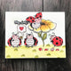 MP077 LITTLE LADYBUG Metal Cutting Dies and Stamps Stencils for DIY Scrapbooking Album Stamp Paper Card Embossing New 2019