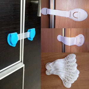 2019 10Pcs/Lot Child Lock Protection Of Children Locking Doors For Children's Safety Kids Safety Plastic protection safety lock