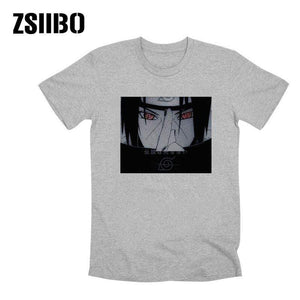 2020 Japan Samurai Warrior Naruto Uchiha Sasuke Itachi T Shirt  Harajuku Streetwear Diablo style Clothes T Shirt Men Gift