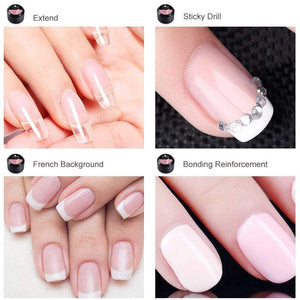 2020 New Products Wholesale Nail Gel CANNI Nail Extension Gels Thick Builder Gel Natural Camouflage UV Gel 15ml manicure led