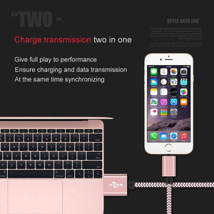 20cm 1m 2m 3m Data USB Charger Cable For iPhone 6s 6 s 7 8 Plus 11 Pro Xs Max XR X 5s iPad Fast Charging Origin Long Wire Cord
