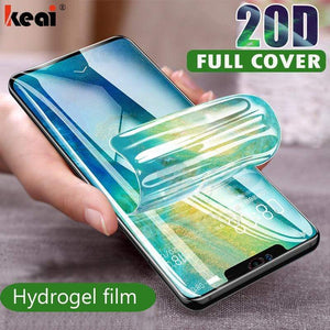 20D Screen Protector Hydrogel Film For Huawei P20 P30 Pro Mate 20 10 Lite Protective Film For Huawei Mate 30 Pro Film Not Glass