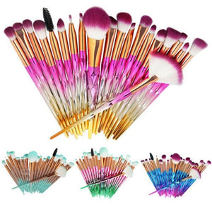 20PCS Unicorn Beauty Makeup Brushes Tool Set Blending Cosmetic  Powder Eye Shadow Brush