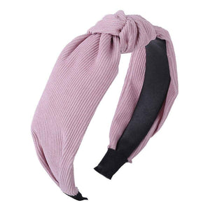 Haimeikang Solid Colors Hair  Knotted Hair Band for Women Headbands Hairbands Headwear 2018 New Arrival