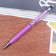 23 Color Crystal Ballpoint Pen Creative Pilot Stylus Touch Pen for Writing Stationery Office & School Pen Ballpen ink Black blue