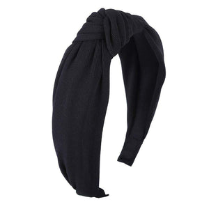 Haimeikang Solid Colors Hair  Knotted Hair Band for Women Headbands Hairbands Headwear 2018 New Arrival